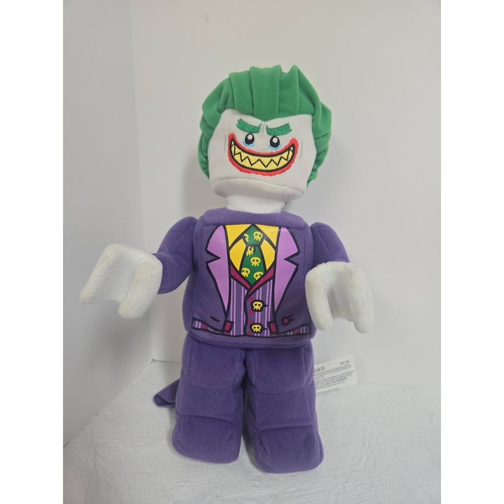 Lego Batman Movie The Joker 2017 Large Lego Plush Toy Figure Retired